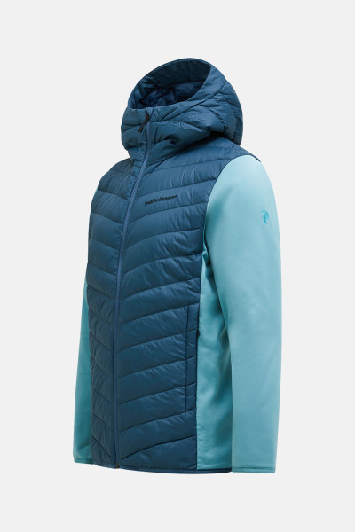 BUNDA PEAK PERFORMANCE M FROST DOWN HYBRID HOOD - Fotografia č. 2