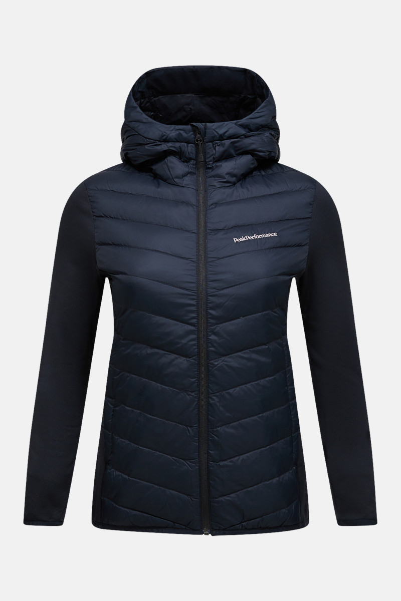Bunda Peak Performance W Frost Down Hybrid Hood Black