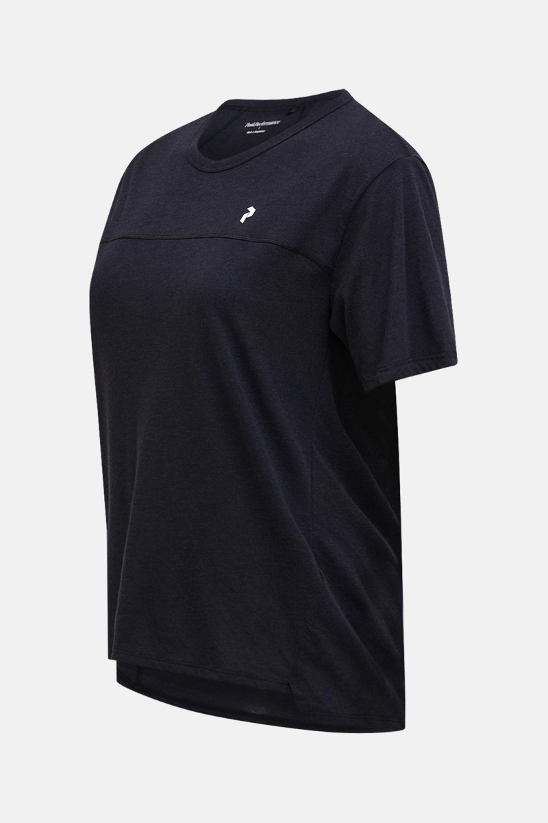 Tričko Peak Performance W Trail Wool Blend Ss Black