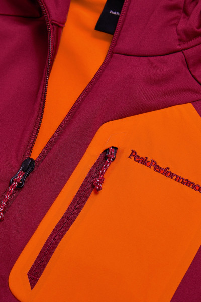 MIKINA PEAK PERFORMANCE W UTILITY LIGHT ZIP HOOD - Fotografia č. 5