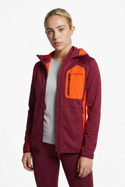 MIKINA PEAK PERFORMANCE W UTILITY LIGHT ZIP HOOD - Fotografia č. 1