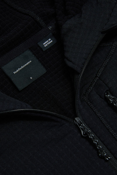 MIKINA PEAK PERFORMANCE W TRAIL POLARTEC ZIP HOOD - Fotografie č. 5