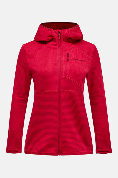 MIKINA PEAK PERFORMANCE W TRAIL POLARTEC ZIP HOOD - Fotografie č. 1