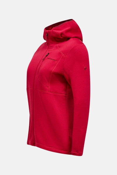 MIKINA PEAK PERFORMANCE W TRAIL POLARTEC ZIP HOOD - Fotografie č. 2