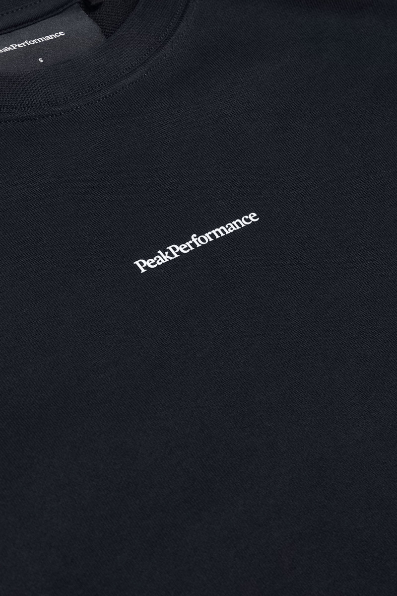 Mikina Peak Performance W Original Terry Crew Black