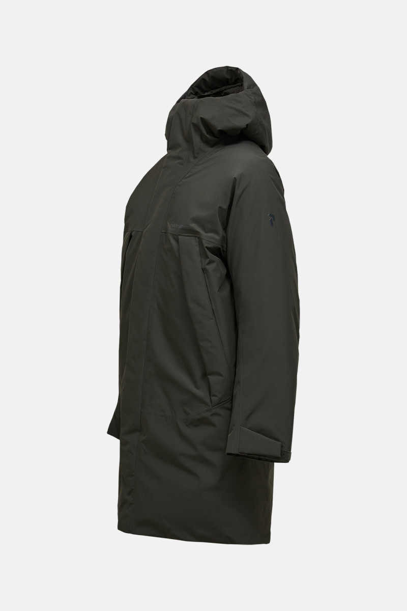 Kabát Peak Performance M Treeline Down Parka Olive Extreme