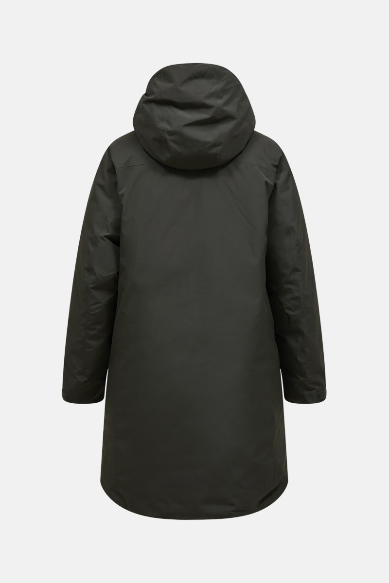 Kabát Peak Performance M Treeline Down Parka Olive Extreme