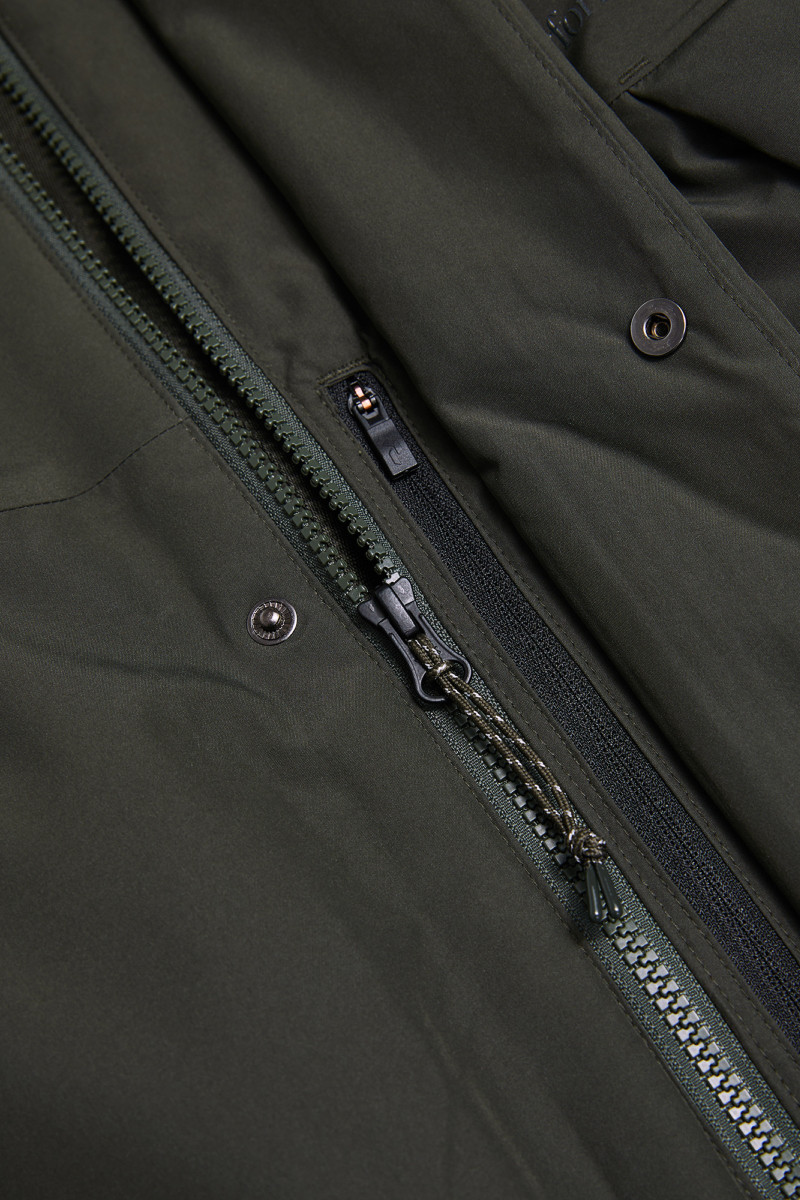 Kabát Peak Performance M Treeline Down Parka Olive Extreme