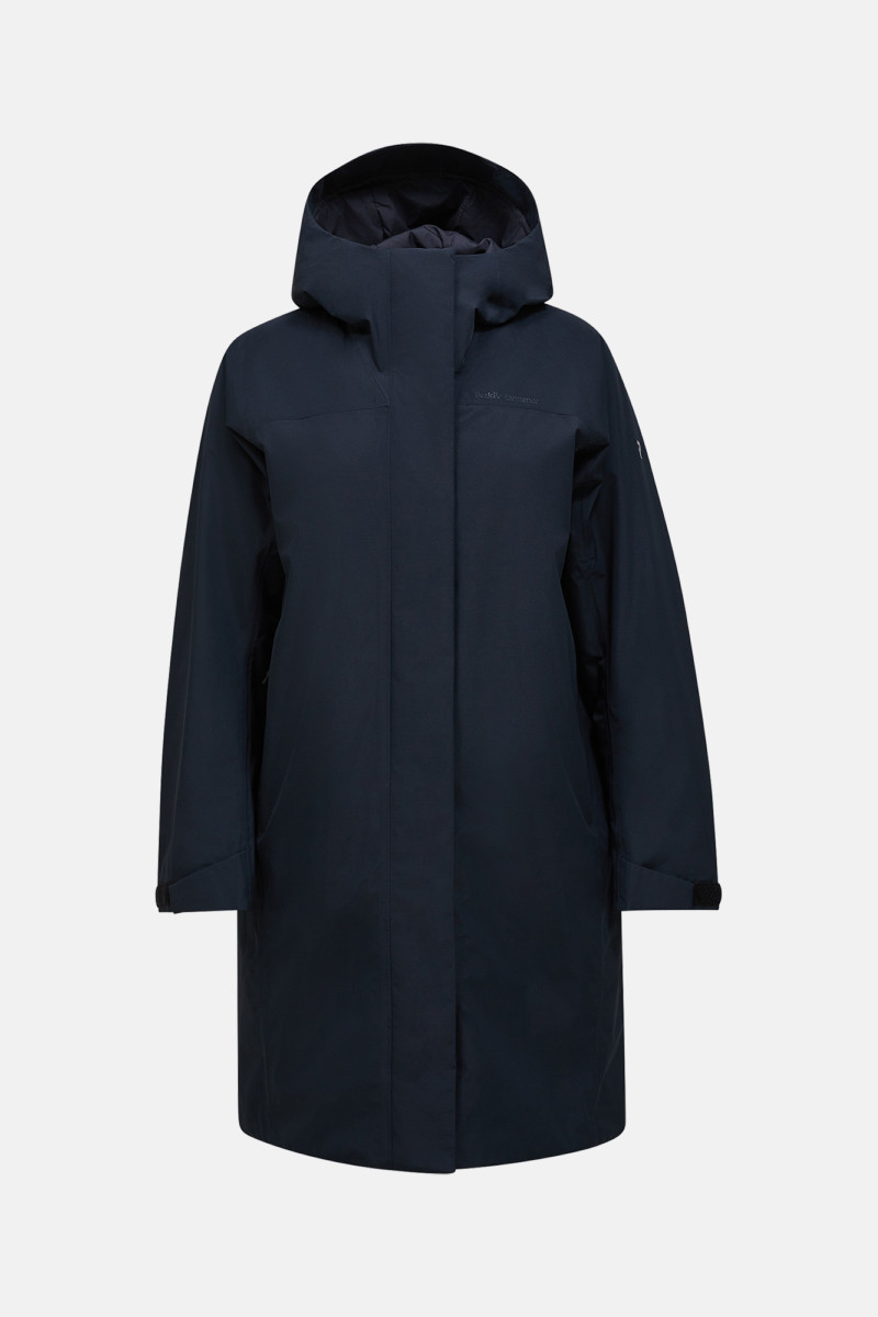 Kabát Peak Performance W Treeline Insulated Park Black