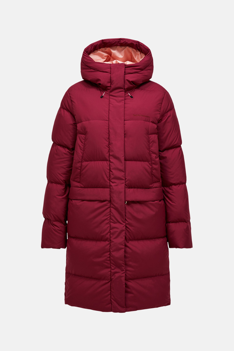 Kabát peak performance w quiver down parka vertical zenith