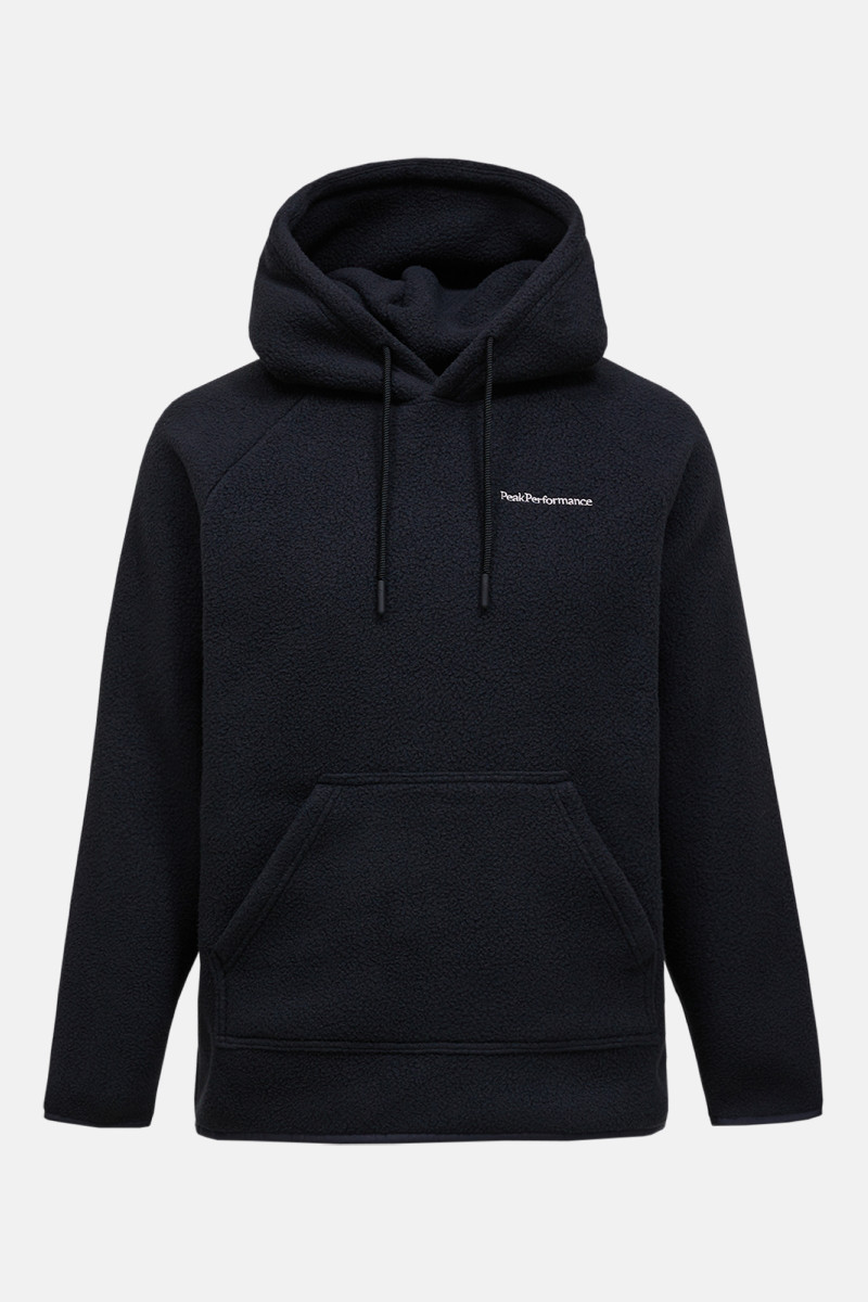 Melegítő Felső Peak Performance M Fleece Hood Black