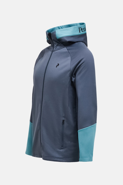 MIKINA PEAK PERFORMANCE M RIDER ESSENTIALS ZIP HOUE SHADOW - Fotografie č. 2