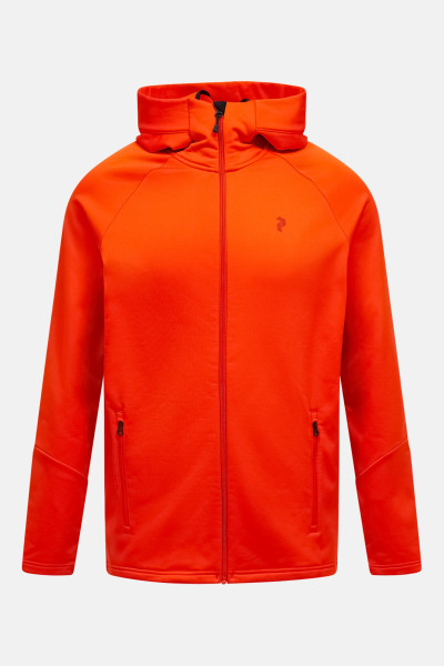 MIKINA PEAK PERFORMANCE M RIDER ESSENTIALS ZIP HOUE SHADOW - Fotografie č. 1