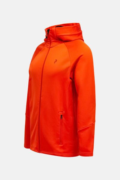 MIKINA PEAK PERFORMANCE M RIDER ESSENTIALS ZIP HOUE SHADOW - Fotografie č. 2