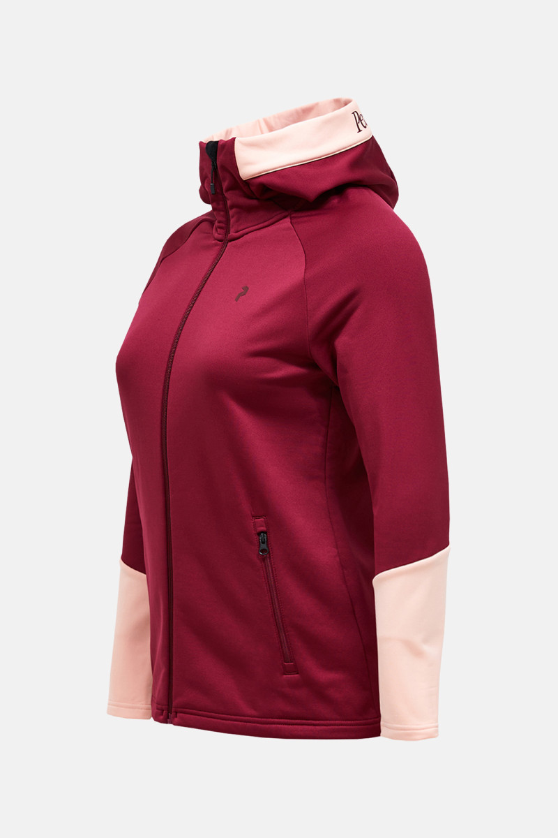 Mikina Peak Performance W Rider Essentials Zip Houe Shadow Vertical Zenith