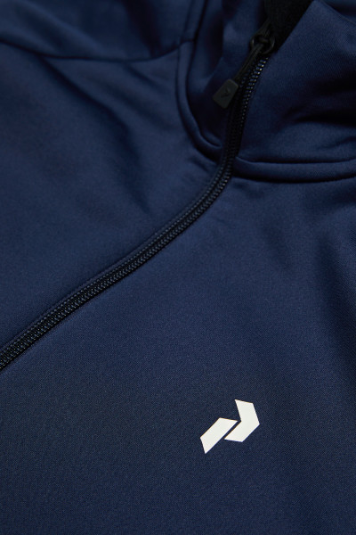 MIKINA PEAK PERFORMANCE M RIDER ESSENTIALS ZIP JAUE SHADOW - Fotografia č. 4