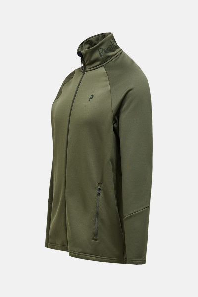 MIKINA PEAK PERFORMANCE M RIDER ESSENTIALS ZIP JAUE SHADOW - Fotografia č. 2