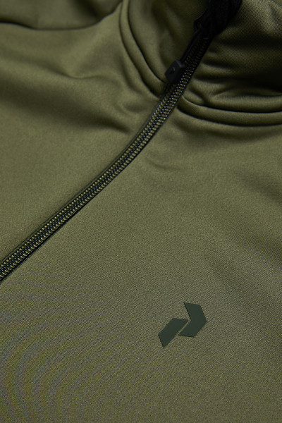 MIKINA PEAK PERFORMANCE M RIDER ESSENTIALS ZIP JAUE SHADOW - Fotografia č. 4