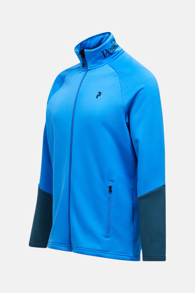 MIKINA PEAK PERFORMANCE M RIDER ESSENTIALS ZIP JAUE SHADOW - Fotografia č. 2