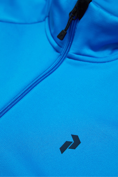 MIKINA PEAK PERFORMANCE M RIDER ESSENTIALS ZIP JAUE SHADOW - Fotografia č. 4