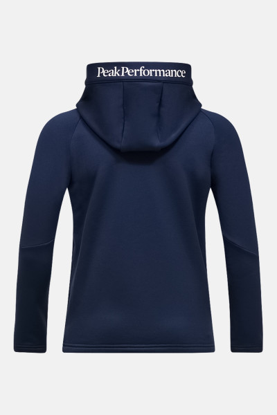 MIKINA PEAK PERFORMANCE JR RIDER ESSENTIALS ZIP HUE SHADOW - Fotografia č. 4