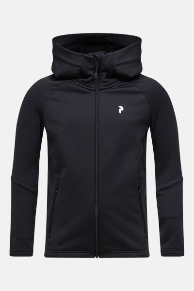MELEGÍTŐ FELSŐ PEAK PERFORMANCE JR RIDER ESSENTIALS ZIP HUE SHADOW - Kép 1