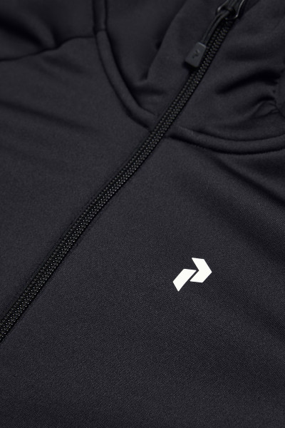 MELEGÍTŐ FELSŐ PEAK PERFORMANCE JR RIDER ESSENTIALS ZIP HUE SHADOW - Kép 4