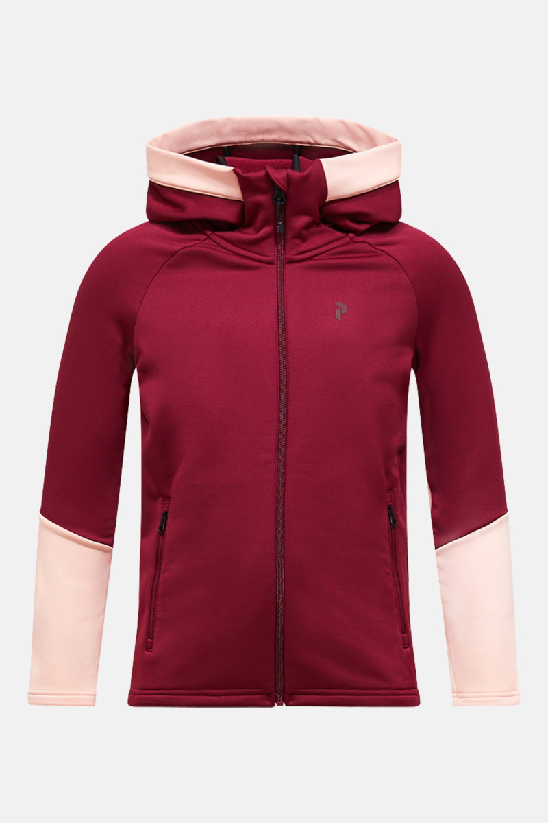 Melegítő Felső Peak Performance Jr Rider Essentials Zip Hue Shadow Vertical Zenith