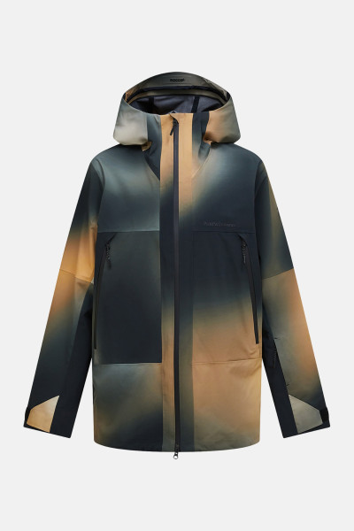 BUNDA PEAK PERFORMANCE M EDGE 3L AOP JACKET - Fotografie č. 1