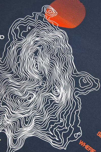 PÓLÓ PEAK PERFORMANCE W GRAPHIC TEE - Kép 4