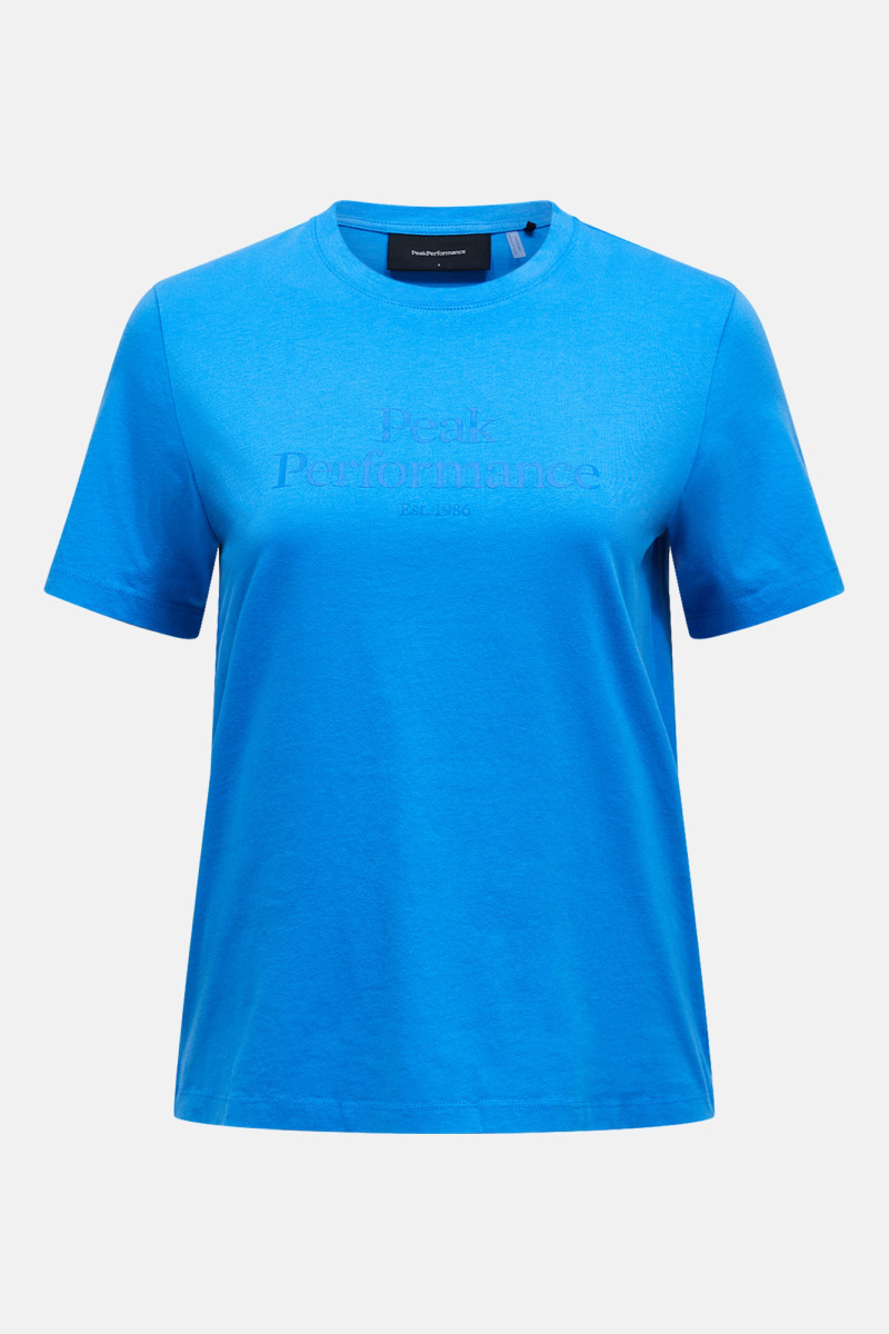 Tričko Peak Performance W Original Tee Azure Ascent