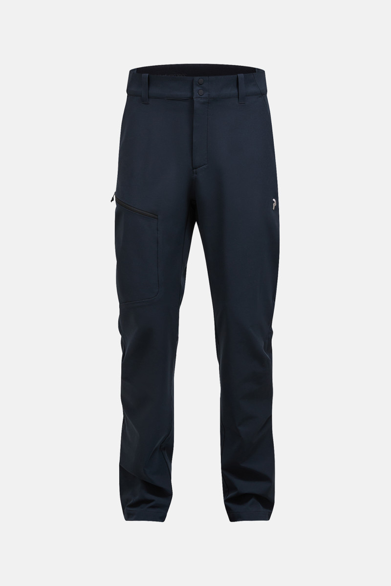 Nohavice Peak Performance M Scale Softshell Pants Black
