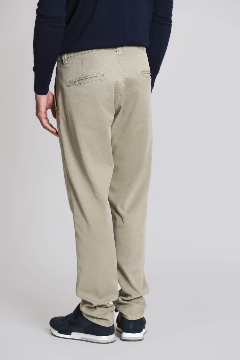Nohavice Aspesi Pantalone Regolare Beige