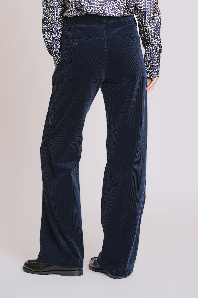 Nohavice Aspesi Pantalone Navy