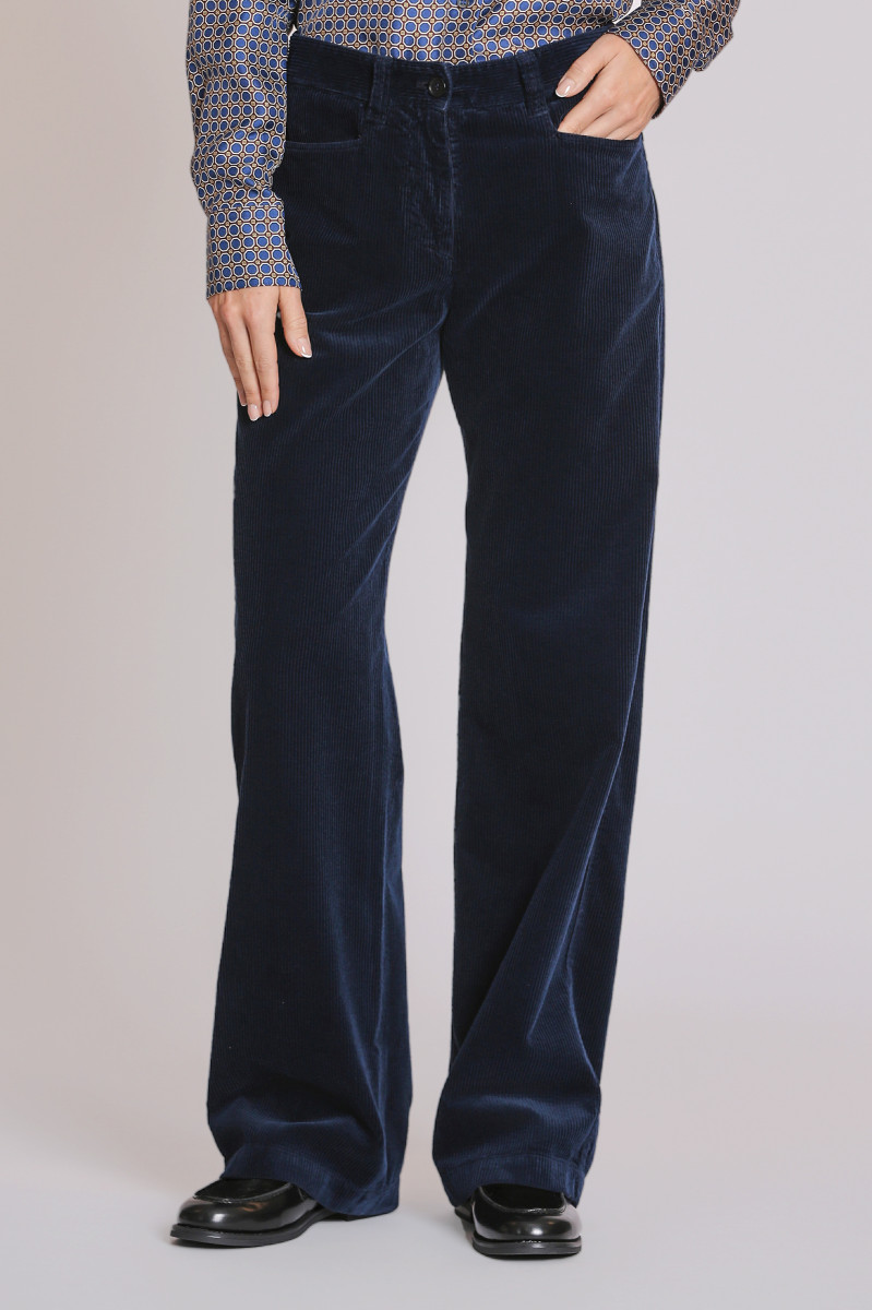 Nohavice Aspesi Pantalone Navy