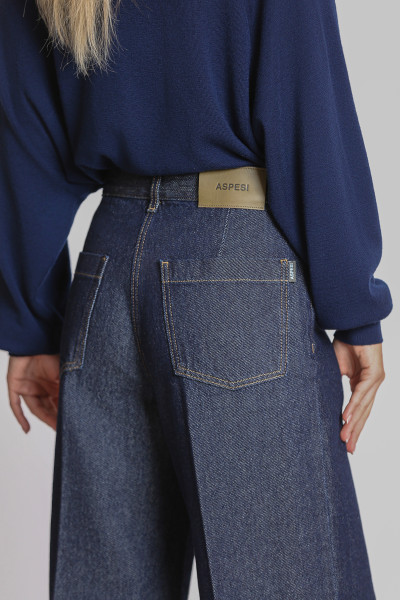 DŽÍNY ASPESI PANTALONE - Fotografie č. 4