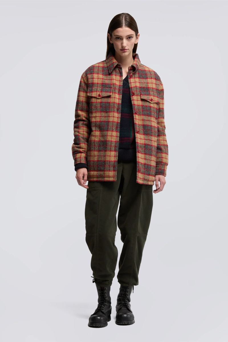 Levně Košile aspesi camicia checkrosso