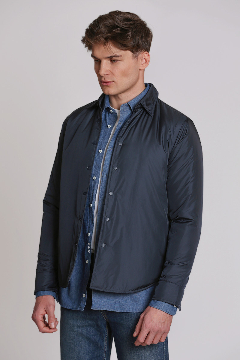 Bunda Aspesi Camicia Re-Shirt Navy