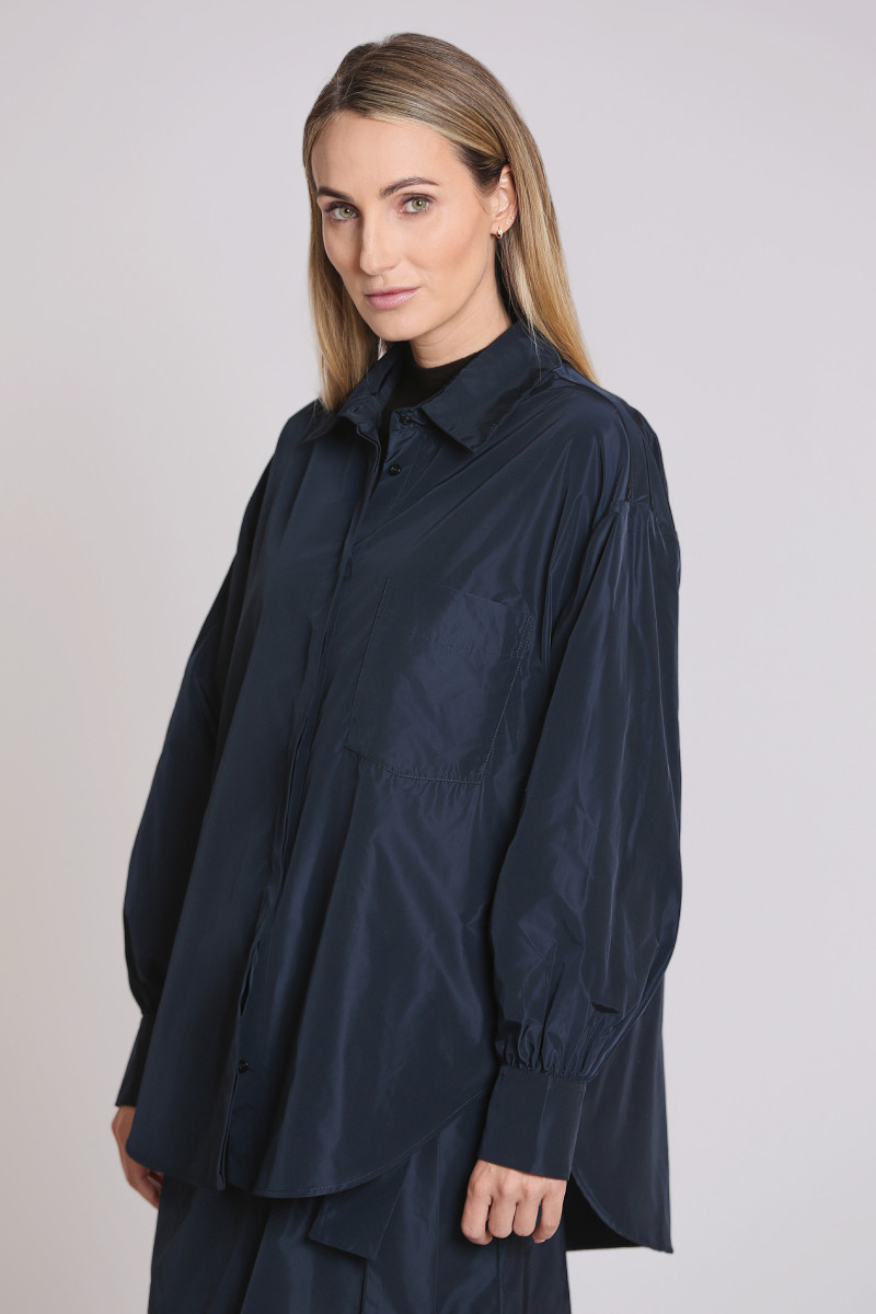 Košeľa Aspesi Camicia Diana Blu Black