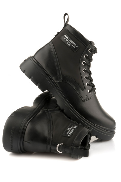 BOKACIPŐ KARL LAGERFELD MASON 6" LACE BOOT - Kép 1