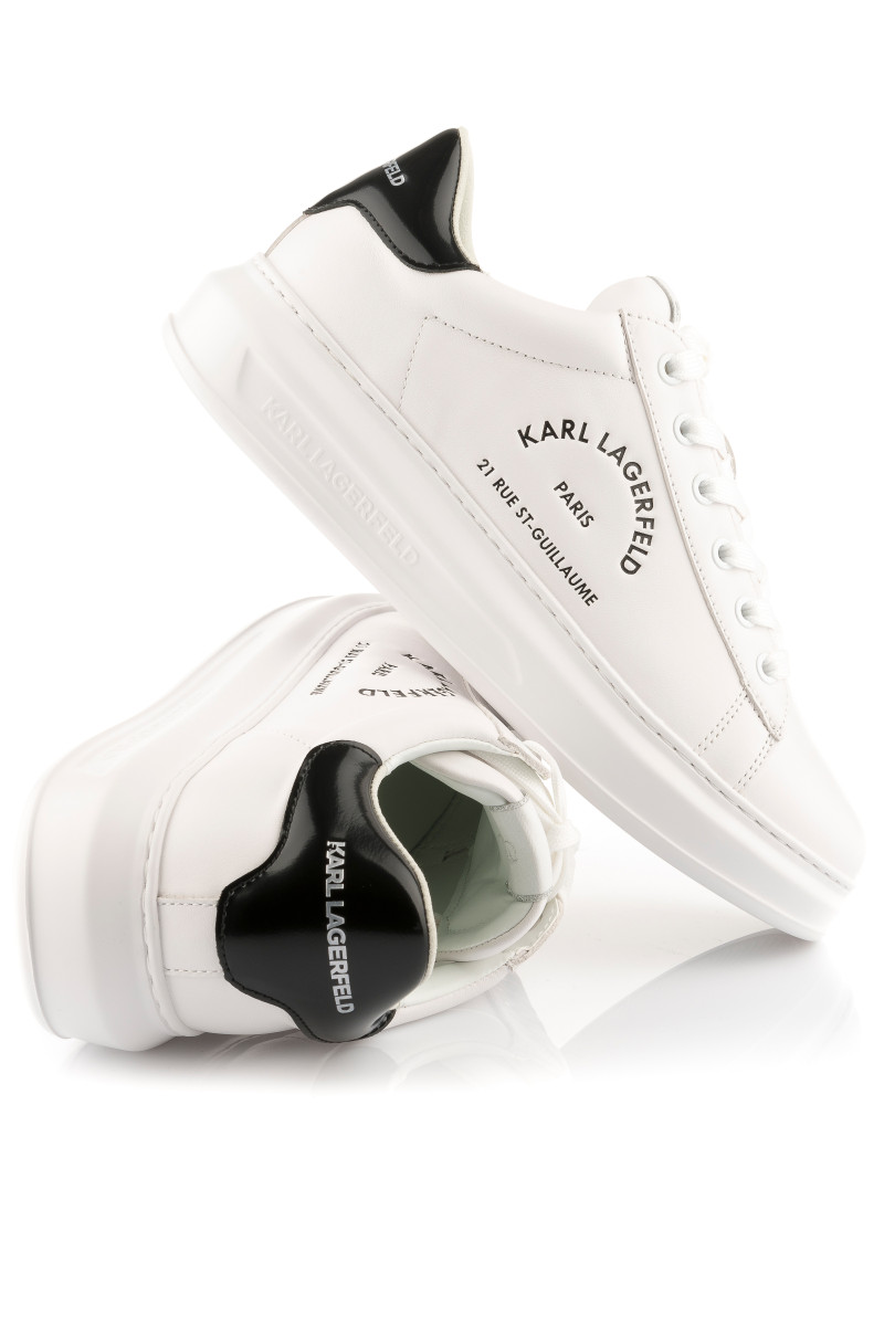 Tenisky Karl Lagerfeld Kapri Mens Maison Karl Lace White Lthr