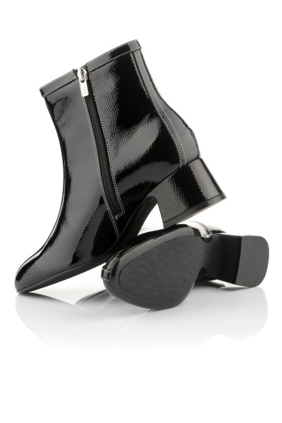 KOTNÍKOVÁ OBUV KARL LAGERFELD BONNIE ANKLE ZIP BOOT - Fotografie č. 4