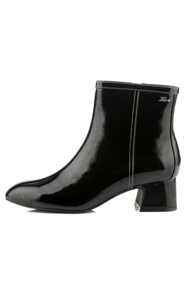 KOTNÍKOVÁ OBUV KARL LAGERFELD BONNIE ANKLE ZIP BOOT - Fotografie č. 5