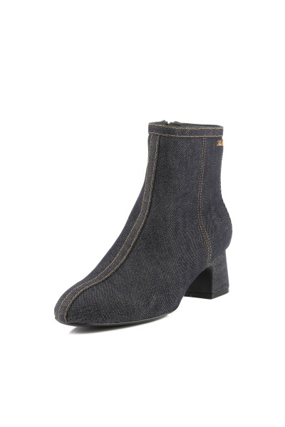 BOKACIPŐ KARL LAGERFELD BONNIE ANKLE ZIP BOOT - Kép 6