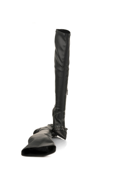 KOZAČKY KARL LAGERFELD SARABANDE STRETCH KNEE BOOT - Fotografie č. 2