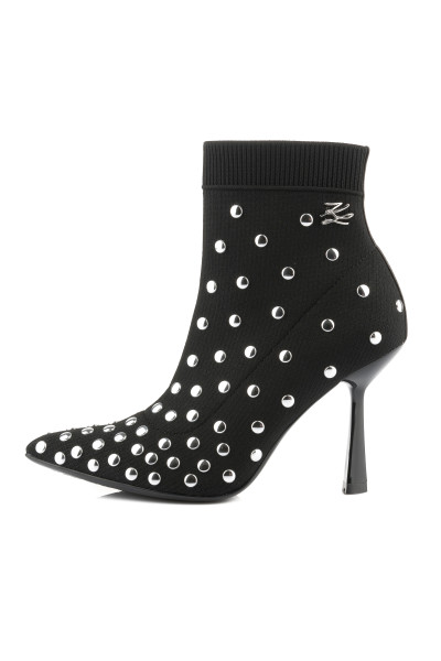 ČLENKOVÁ OBUV KARL LAGERFELD PANDARA STUDS KNIT BOOT - Fotografia č. 5