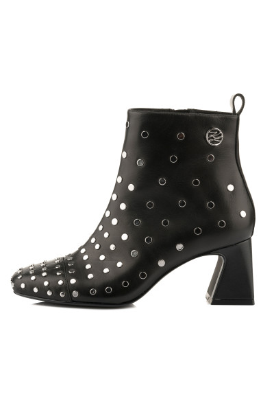 KOTNÍKOVÁ OBUV KARL LAGERFELD BEATA STUDS ANKLE ZIP - Fotografie č. 5