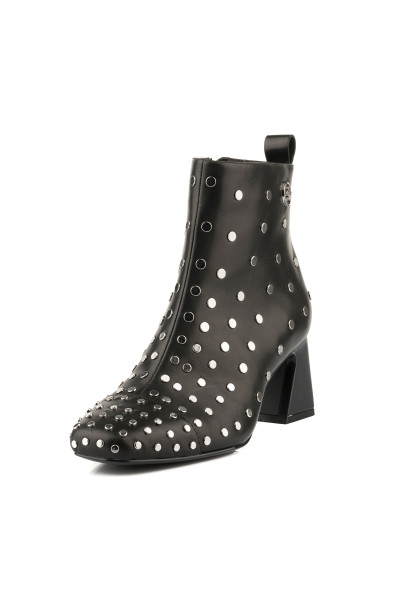 KOTNÍKOVÁ OBUV KARL LAGERFELD BEATA STUDS ANKLE ZIP - Fotografie č. 6