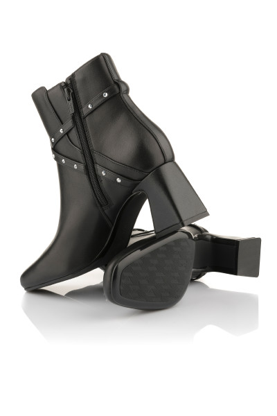 BOKACIPŐ KARL LAGERFELD BEATA STUDS ANKLE BOOT - Kép 4