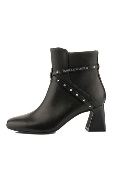 BOKACIPŐ KARL LAGERFELD BEATA STUDS ANKLE BOOT - Kép 5